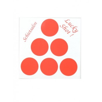 Schietkaart lucky shot per 1000 st,