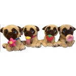 Hondjes 4 assortie 25cm Hondjes 4 assortie 25cm