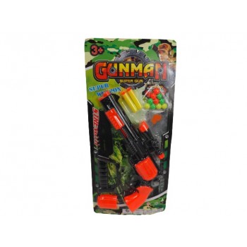 Ballenpistool met zachte pijlen 