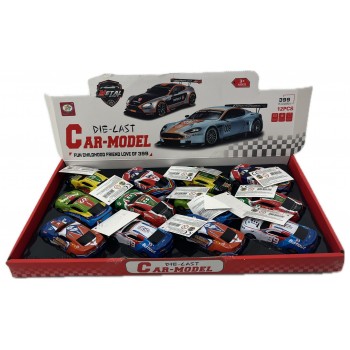 Die cast race auto's 