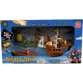 Piratenschip in doos 