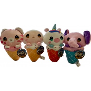 Ijsjes 4 assortie 19cm