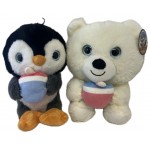 Dieren ijsje 2 assortie 20cm  Dieren ijsje 2 assortie 20cm