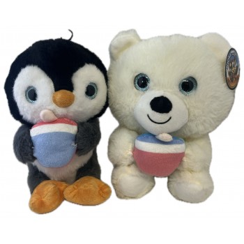 Dieren ijsje 2 assortie 30cm 