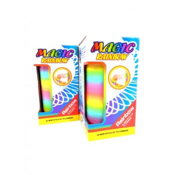Loopveer regenboog 15 cm,