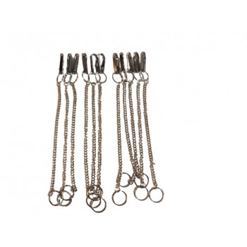 Sleutelhanger ketting metaal 