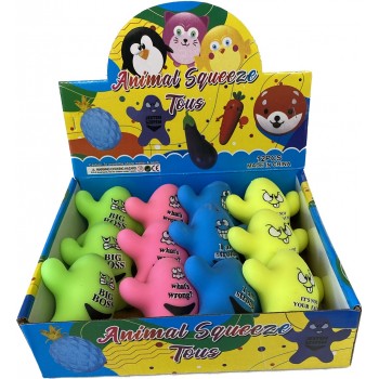 Stresspop 4 assorti in dipslay
