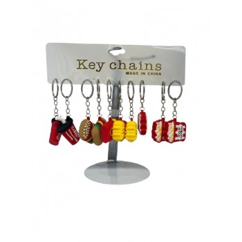 Sleutelhanger fastfood