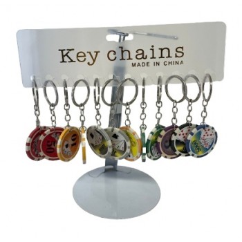 Sleutelhanger pokerchip