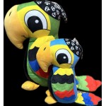 Papagaai piraat 2 ass 25cm