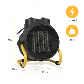 Industri�le kachel 2000 watt 